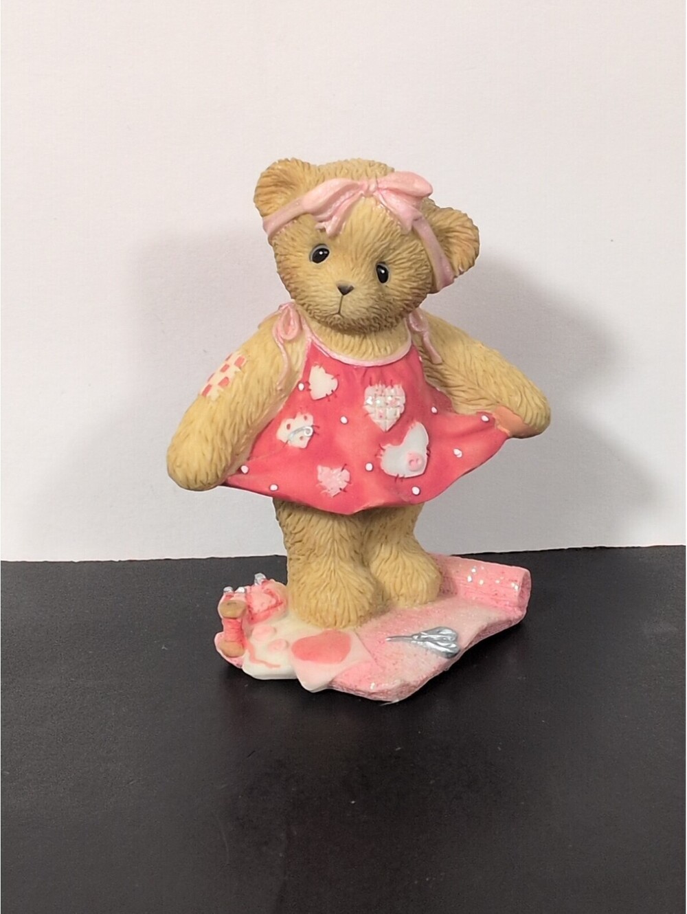 Cherished Teddies 4001719 Ilene Paste Cut Sew I Love You Head To Toe AVON 2004